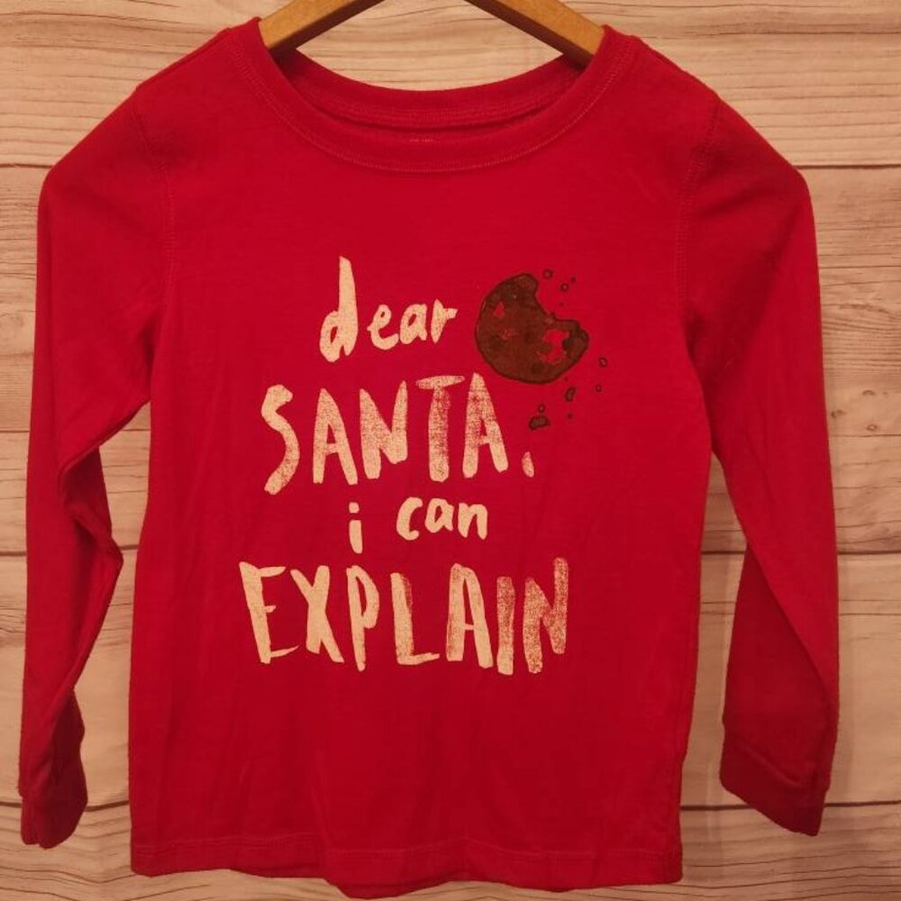 Oshkosh size 8 Christmas shirt